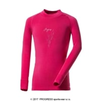 E NDRD kids bamboo long sleeve T-shirt black/yellow sew.