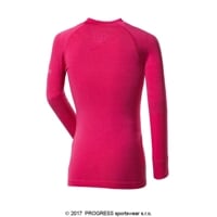 E NDRD kids bamboo long sleeve T-shirt black/yellow sew.