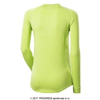 E NDRZ ladies bamboo long sleeve T-shirt black/purple sew.