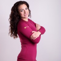 E NDRZ ladies bamboo long sleeve T-shirt black/purple sew.