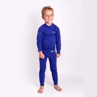 E SDND kids bamboo tights dark blue