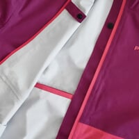 ELITE LADY multifunctional jacket wine red/pink