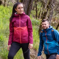 ELITE LADY multifunctional jacket wine red/pink