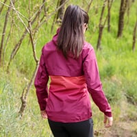 ELITE LADY multifunctional jacket wine red/pink