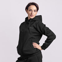 FIT ZIP HOODY LADY dámská mikina black