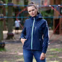 FLORA ladie's softshell jacket Dk.blue