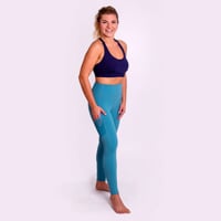 FORZA women's sports leggings green