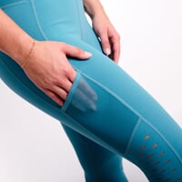 FORZA women's sports leggings green