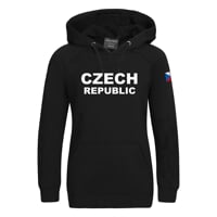  FUN HOODY CZECH JR dětská mikina black