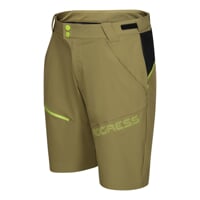 GENIUS BIKE SHORTS for men olive/black