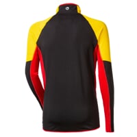 GERMANY  pánská funkční sportovní mikina v národních barvách black/red/yellow