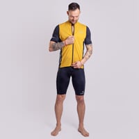 GRAVEL men's cycling jersey sandy/black