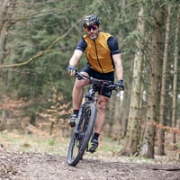 GRAVEL men's cycling jersey sandy/black