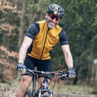 GRAVEL men's cycling jersey sandy/black