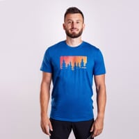 HRUTUR "FOREST" short sleeve merino T-shirt grey melange