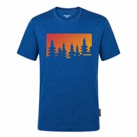HRUTUR "FOREST" short sleeve merino T-shirt navy