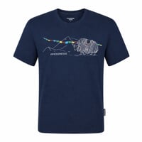 HRUTUR "YAK" men's merino t-shirt grey melange