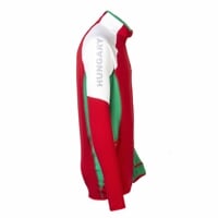 HUNGARY pánská funkční sportovní mikina v národních barvách red/white/green