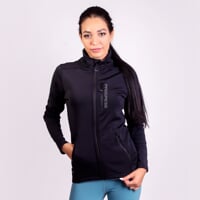 HUNTRESS women's full-zip technical jacket black