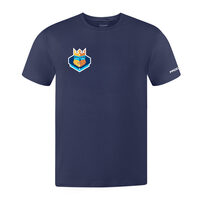 IHC men's bamboo T-shirt tm. blue dk.blue