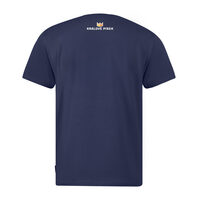 IHC men's bamboo T-shirt tm. blue dk.blue