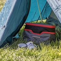 INSULATION BAG medium cooling bag black/red