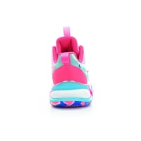 JUNIOR BASKETBALL children's sports shoes white/blue/turquoise