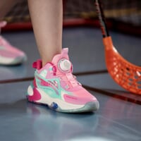 JUNIOR BASKETBALL children's sports shoes rose/pink/turquoise