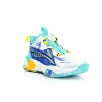 JUNIOR BASKETBALL children's sports shoes white/blue/petrol
