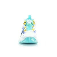 JUNIOR BASKETBALL children's sports shoes white/blue/petrol