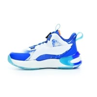 JUNIOR BASKETBALL children's sports shoes white/blue/turquoise