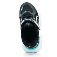 KIDS TRAINING children's sports shoes black/turqouise/orange