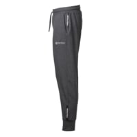 LUIGI men's bamboo sweatpants anthracite melange