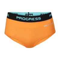 MA KLHZ 125 2-PACK sof women's panties with merino blackened blue - orange