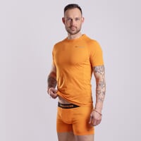MA SKN 125 2-PACK set pánských merino boxerek blackened blue + orange