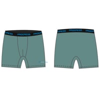MA SKN 125 men's merino boxers teal