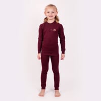  MB SDND kid's functional tights plum/apricote
