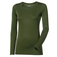 ORIGINAL women's merino T-shirt LS MERINO khaki melange