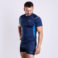 MW NKR 170 mens merino short sleeve T-shirt navy/blue