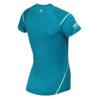 MW NKRZ 50OA womens merino short sleeve T-shirt green melange
