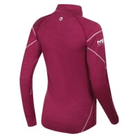 MW NSTZ omen's functional turtleneck wine red melange