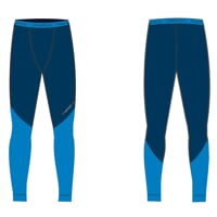 MW SDN mens merino long tights navy/blue