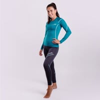 MW SDNZ womens merino long tights grey melange