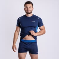 MW SKN 170 mens merino boxers navy