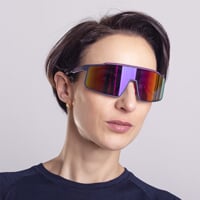 NITRO PUR-R NAV/PNK CASE sports sunglasses with polarized lenses matt navy/pink