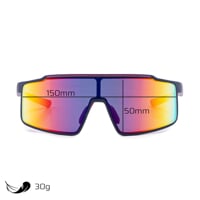 NITRO PUR-R NAV/PNK CASE sunglasses with polarized lenses matt navy/pink