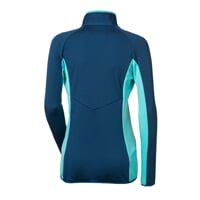 ODDA ladies full zip jacket white/wine red