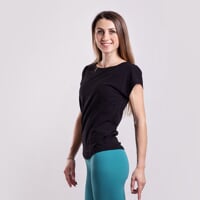 OLIVIA ladie's bamboo T-shirt black