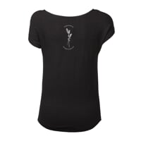OLIVIA ladie's bamboo T-shirt black
