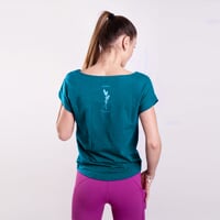 OLIVIA ladie's bamboo T-shirt petroleum